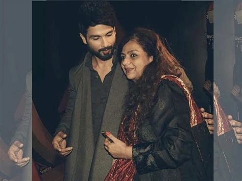 shahid kapoor mother name